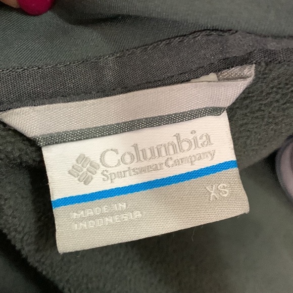 Columbia Jacket Women XS Extra Small Lightweight Jacket Gray with Pockets - Picture 7 of 8